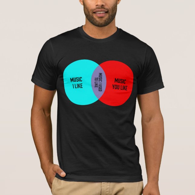 Camiseta Elitist venn diagram tee (Frente)
