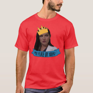 Camiseta Eliza Minnick Minha casa ou sua