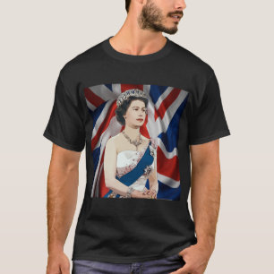 Camiseta Elizabeth ii elizabeth2 rainha Reino Unido