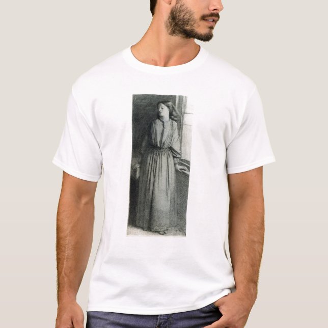 Camiseta Elizabeth Siddal, em maio de 1854 (Frente)