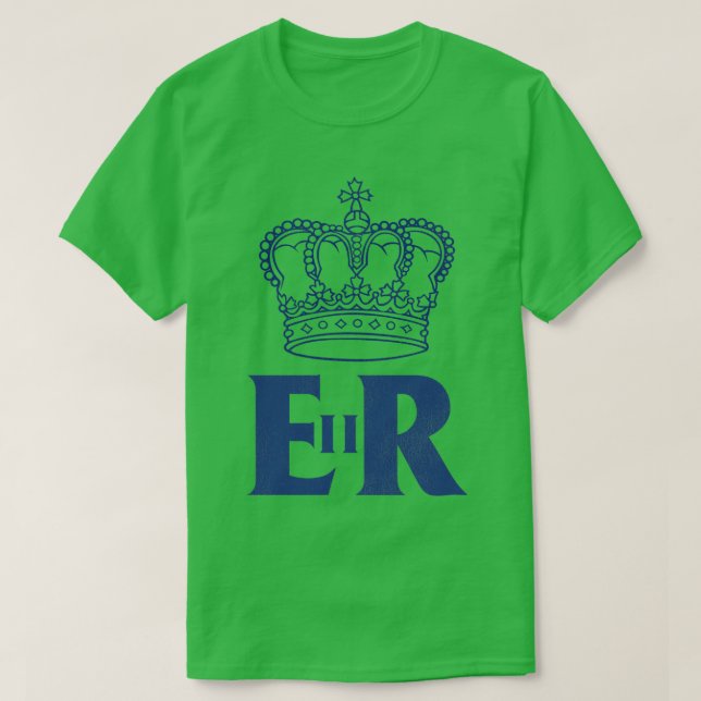 Camiseta Elizabeth Vintage E2R Comemorativa (Frente do Design)