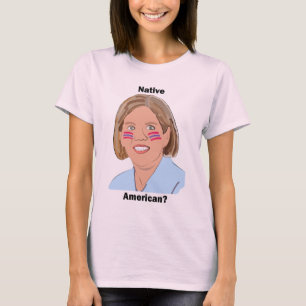 Camiseta Elizabeth Warren - nativo americano?