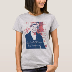 Camiseta Elizabeth Warren para as eleições do Presidente 20