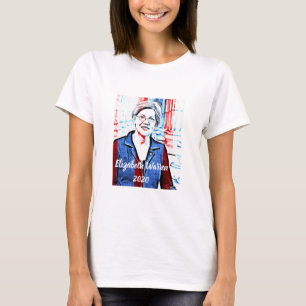 Camiseta Elizabeth Warren para as eleições do Presidente 20