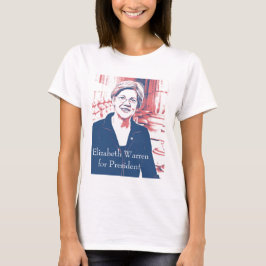 Camiseta Elizabeth Warren para as eleições do Presidente 20