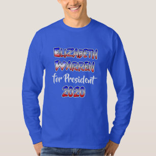 Camiseta Elizabeth Warren para o Presidente 2020