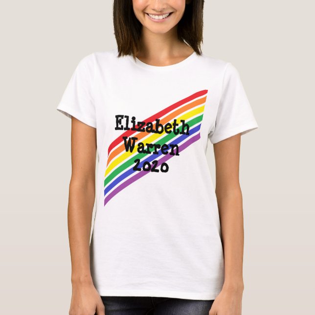 Camiseta Elizabeth Warren para Presidente em 2020 (Frente)
