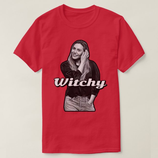 Camiseta Elizabeth Witchy Olsen (Frente do Design)