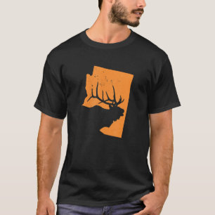 Camiseta Elk Caça Na Arizona Nós Adoramos Caçá-Los