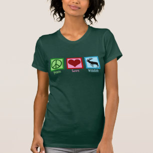 Camiseta Elk do Centro de Reabilitação da Vida Selvagem d