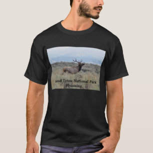 Camiseta Elk em Grand Teton National Park
