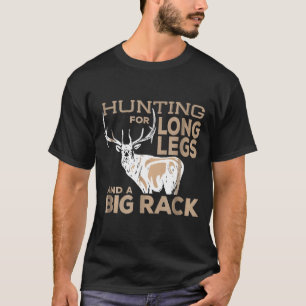 Camiseta Elk Hunting Big Rack Bull Hunter Season