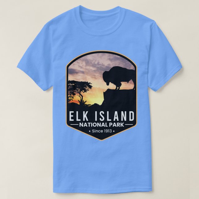 Camiseta Elk Island National Park 6 (Frente do Design)