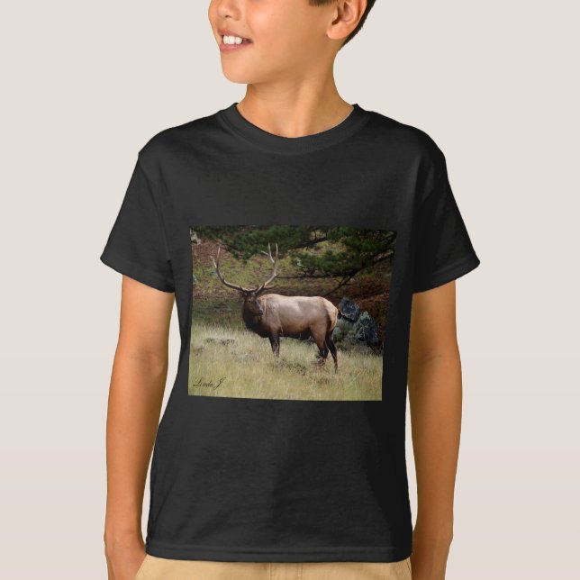 Camiseta Elk na Selva (Frente)