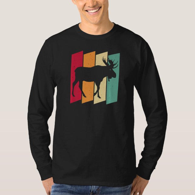 Camiseta Elk Vintage Caça ao Alce (Frente)