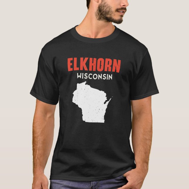 Camiseta Elkhorn EUA State America Viagem Montanan Helena (Frente)