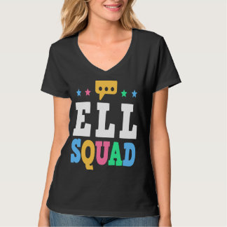Camiseta ELL Squad English Language Learning Teacher  1