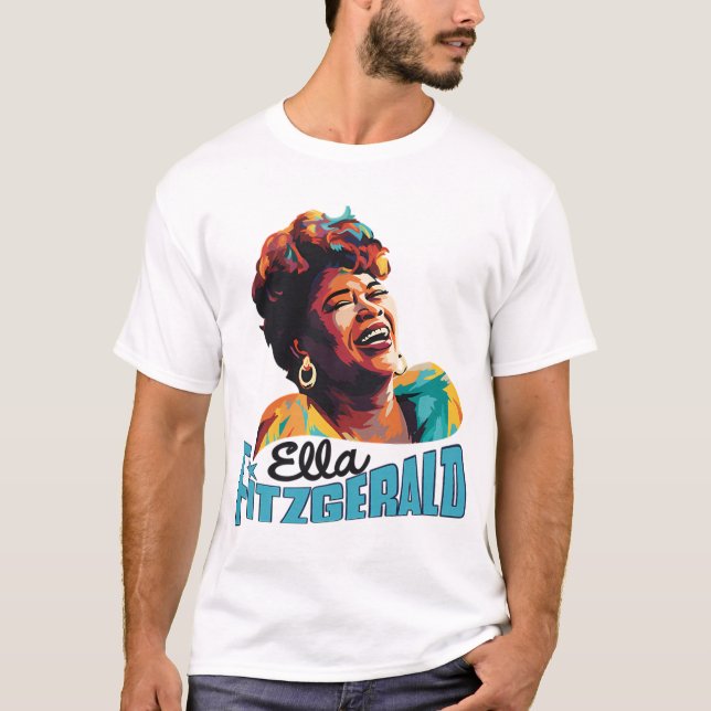 Camiseta Ella Fitzgerald (Frente)