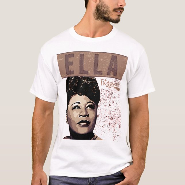 Camiseta Ella Fitzgerald (Frente)