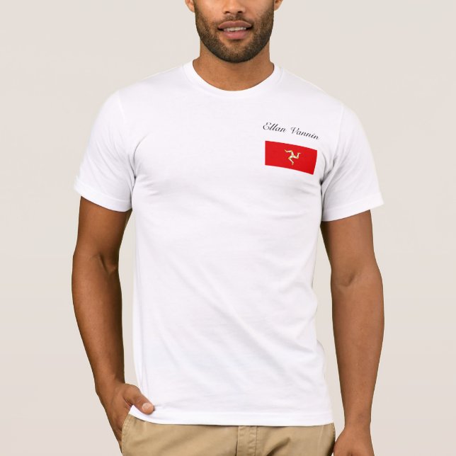 Camiseta ELLAN VANNIN (Ilha De Man) (Frente)