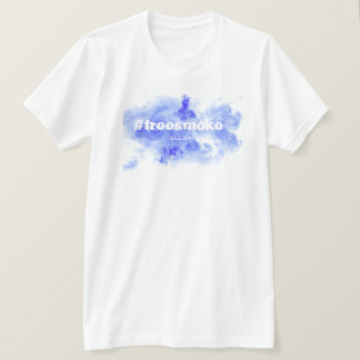 Camiseta Elleki #freesmoke (Azul)