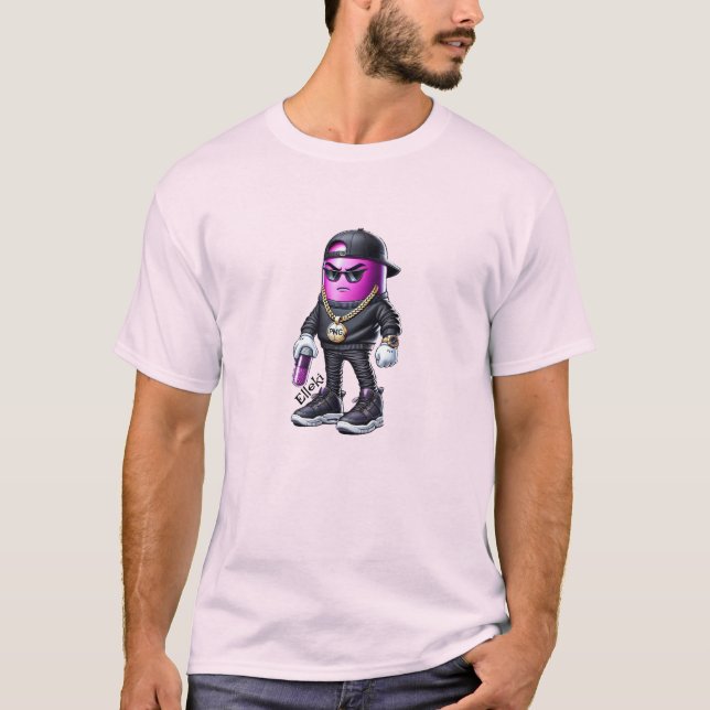Camiseta Elleki - Pillman Roxo (Frente)
