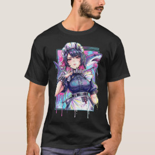 Camiseta Ellen Joe ZZZ Olhos Vermelhos Retrato Estético de 
