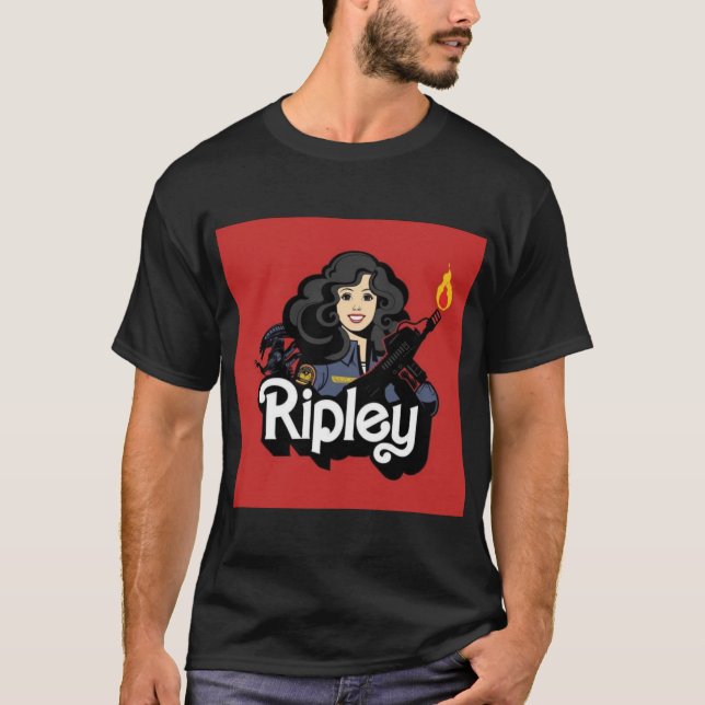 Camiseta Ellen Ripley Aliens (Frente)