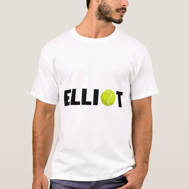 Camiseta Elliot Tênis T-Shirt (Frente)