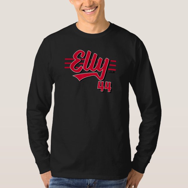 Camiseta Elly De La Cruz - Cincinnati Script - Cincinnati B (Frente)