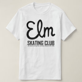 Camiseta Elm Skating Club, Elmhurst, Illinois (cores claras
