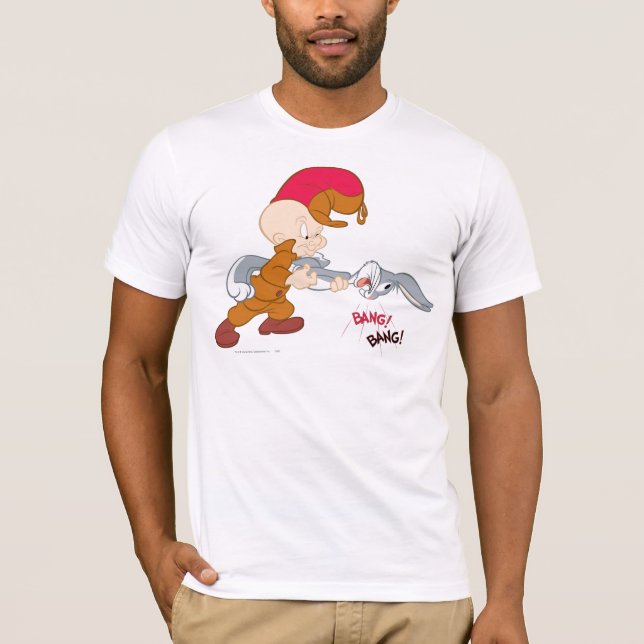 Camiseta ELMER FUDD™ e BUGS BUNNY™ (Frente)