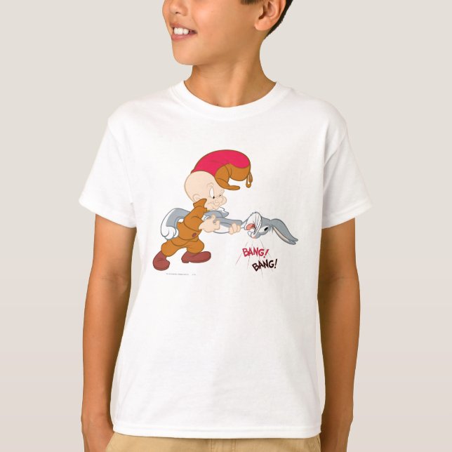 Camiseta ELMER FUDD™ e INSETOS BUNNY™ (Frente)