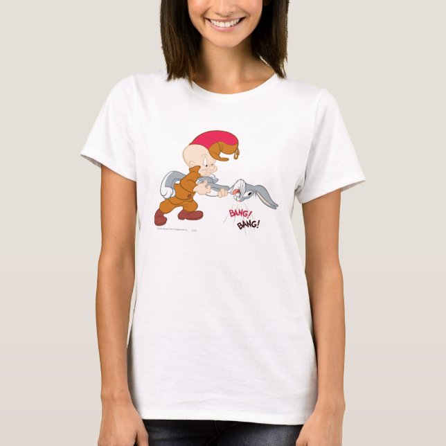 Camiseta ELMER FUDD™ e INSETOS BUNNY™ (Frente)