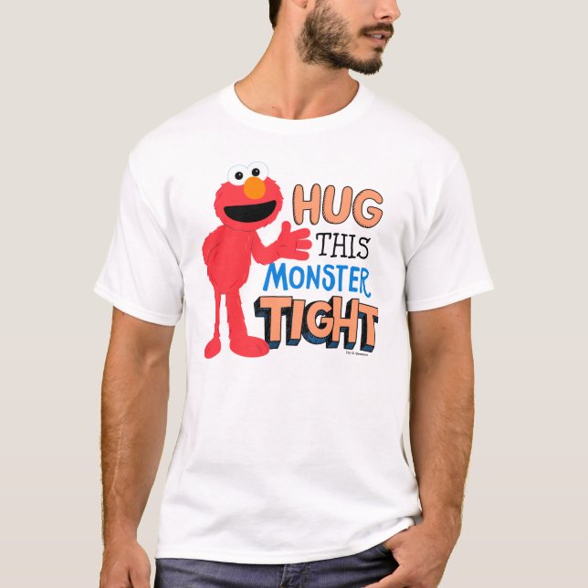Camiseta Elmo | Abraçar este monstro (Frente)