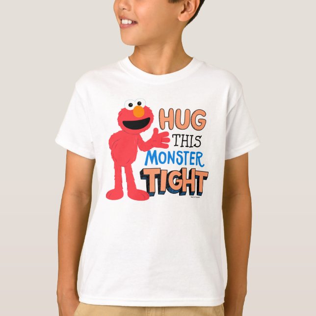 Camiseta Elmo | Abraçar este monstro (Frente)