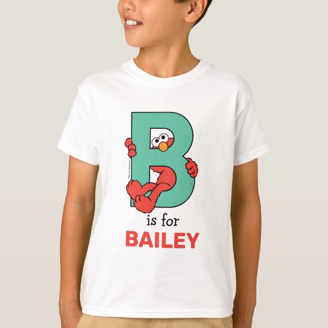 Camiseta Elmo Alphabet | B Teto (Frente)