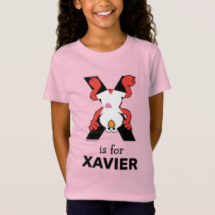 Camiseta Elmo Alphabet   X Xray