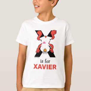 Camiseta Elmo Alphabet   X Xray