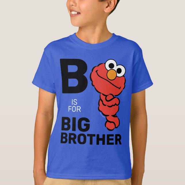 Camiseta Elmo | B é destinado ao Big Brother (Frente)