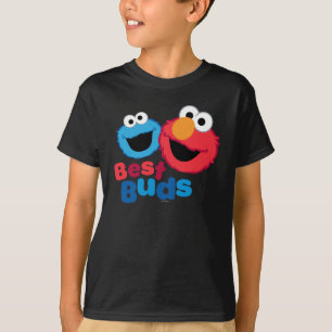 Camiseta Elmo e Cookie Besties