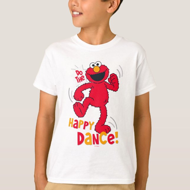 Camiseta Elmo | Faça a Dança Feliz (Frente)