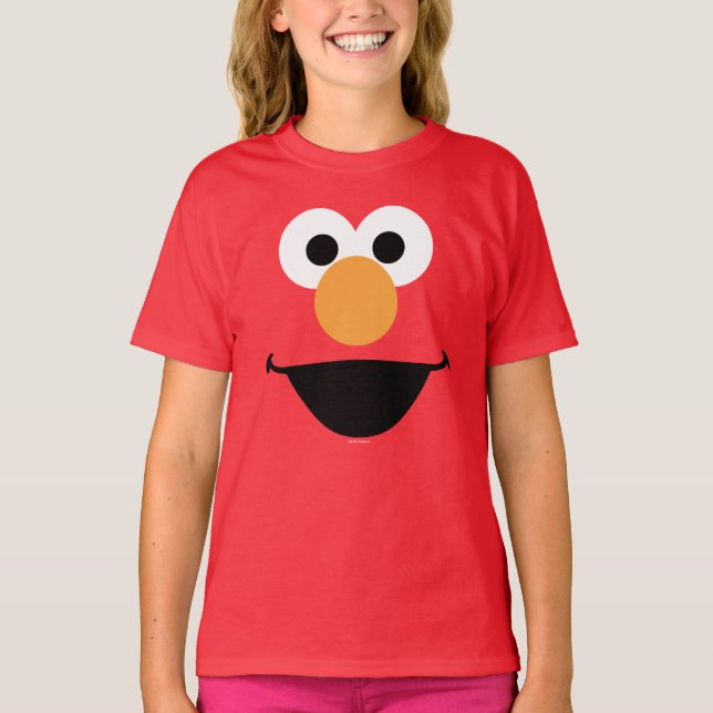 Camiseta Elmo Face Art (Frente)