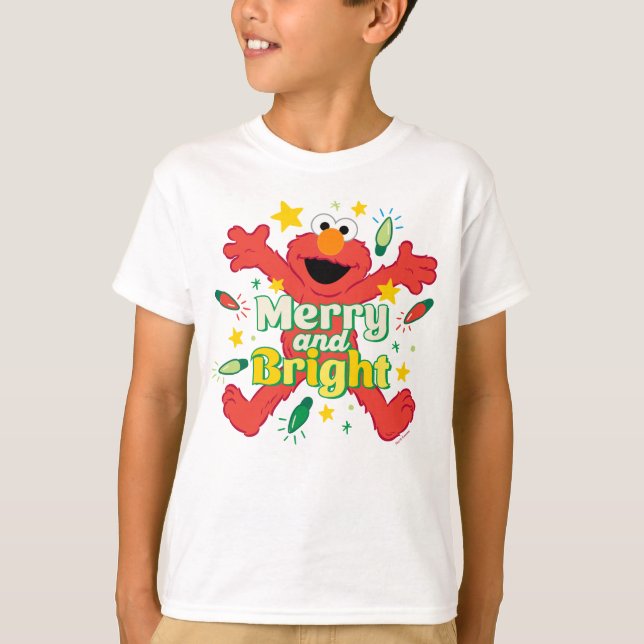 Camiseta Elmo | Feliz e Brilho (Frente)