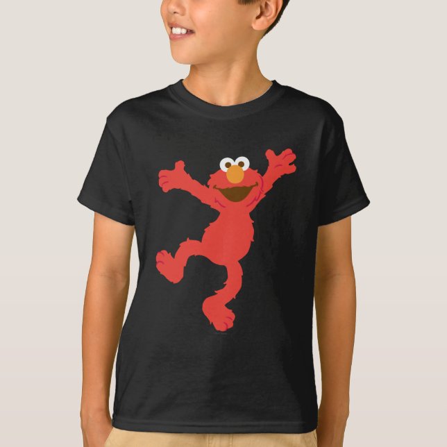 Camiseta Elmo Happy Dancing (Frente)