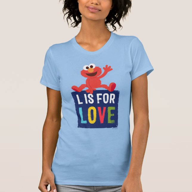 Camiseta Elmo | L é por amor (Frente)