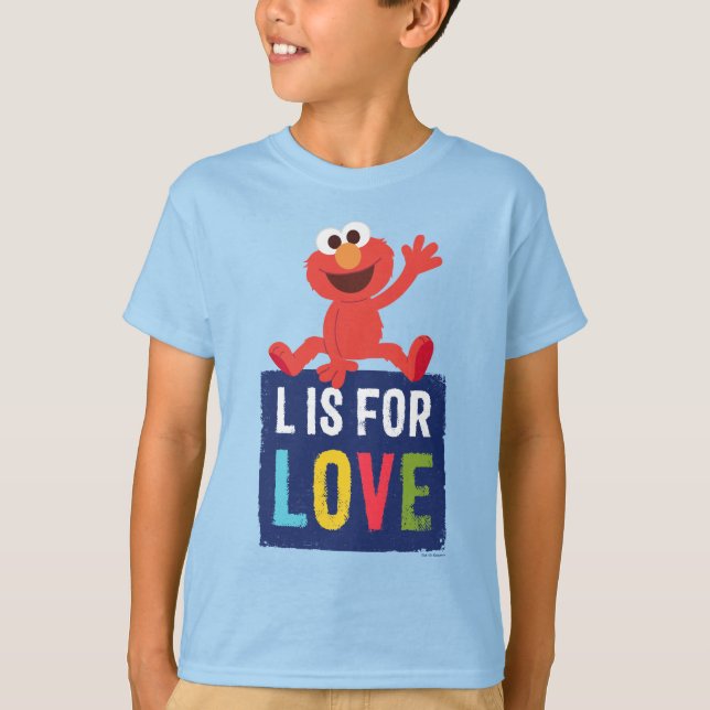Camiseta Elmo | L é por amor (Frente)