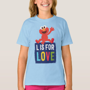 Camiseta Elmo   L é por amor