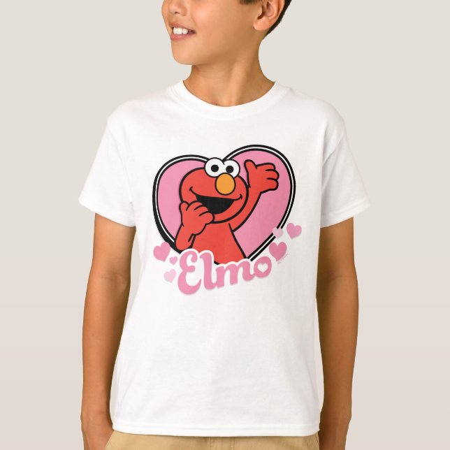 Camiseta Elmo no Coração no Dia dos Namorados (Frente)