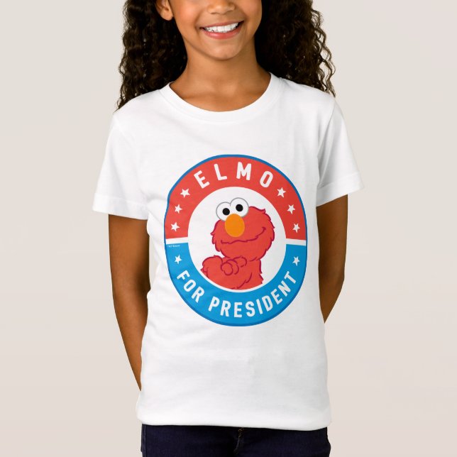 Camiseta Elmo para Presidente Crachá (Frente)
